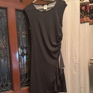 Black and White Polka Dot Dress